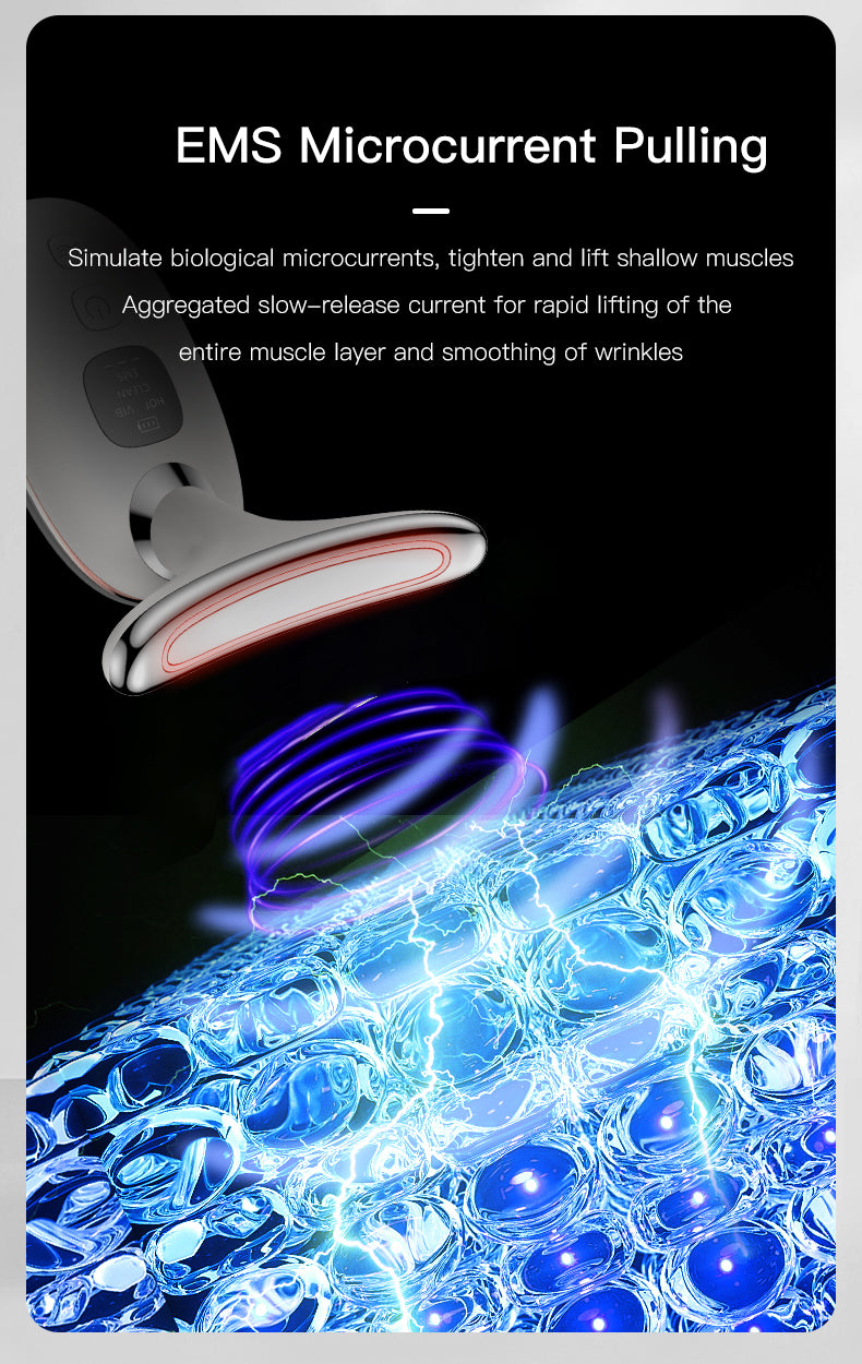 AUNA™ LED Face & Neck Massager