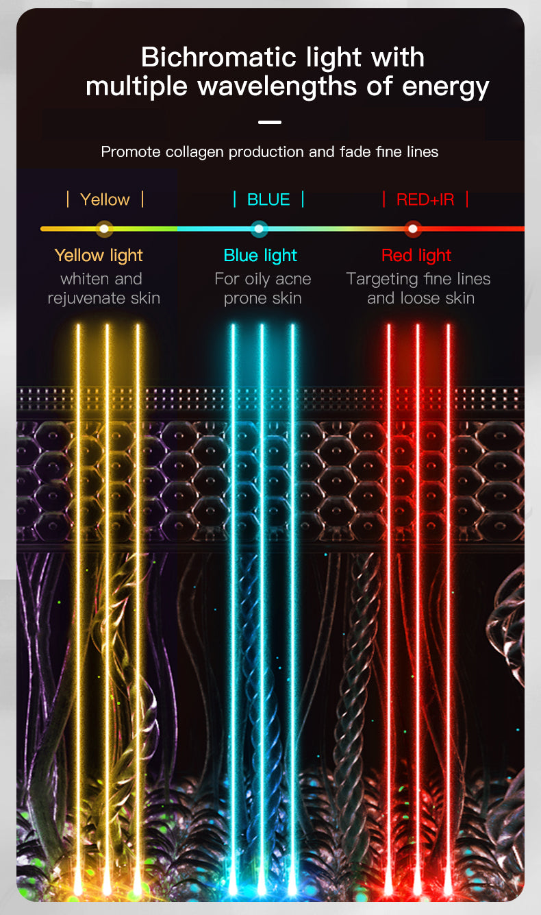 AUNA™ LED Face & Neck Massager